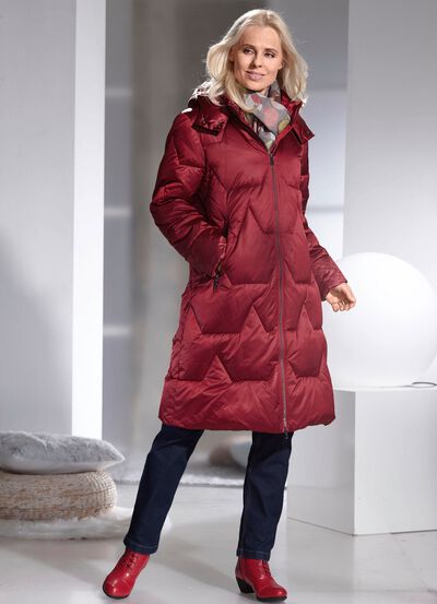 Funktionsmantel im Puffer-Style 