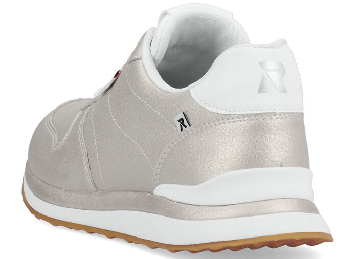 Rieker Sneaker mit MemoSoft-Textilfussbett GOLDBEIGE