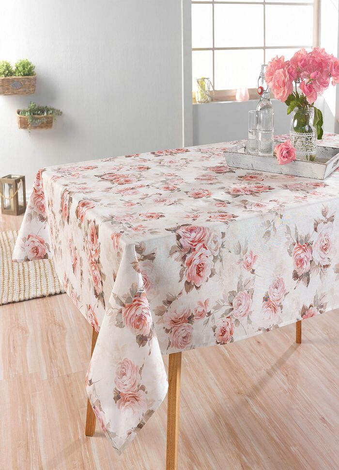 Tischdekoration mit Peyer-Fleckschutzausr&uuml;stung 