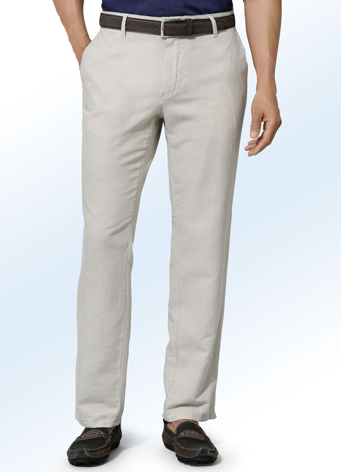 &laquo;Francesco Botti&raquo;-Hose in 4 Farben NATUR