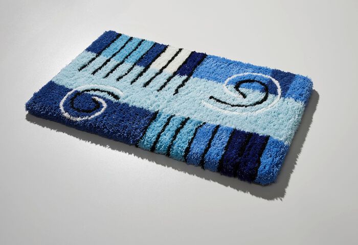 Badgarnitur in Table Tuft Qualit&auml;t  BLAU