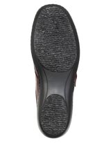ELENA EDEN, bequeme Damen-Slipper, WeiteH, mit herausnehmbarem Fussbett BURGUND