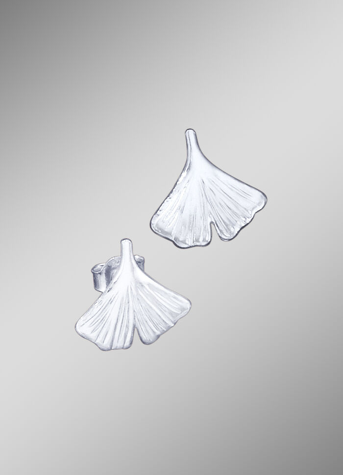 Ohrstecker «Ginkgoblatt»