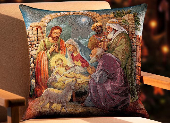 Kissenbezug Krippe mit Reissverschluss 