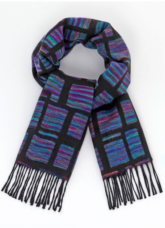 Schal mit interessantem Dessin 