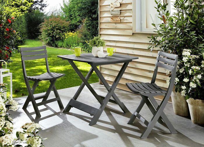 UV-best&auml;ndiges Balkon-Set, 3-teilig 