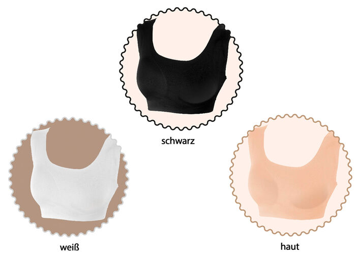 Invisibelle® Wohlfühl-BH, 3er-Set