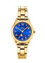 Quartz-Partneruhr von Pools mit Mondphasen 