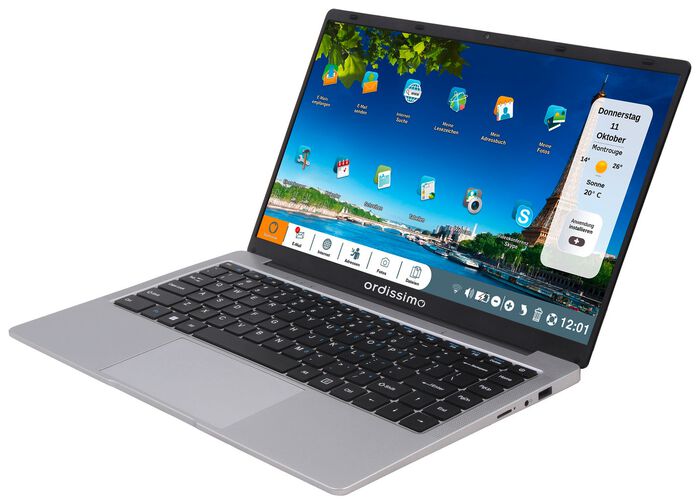 Notebook inklusive Benutzerhandbuch mit Bildern 