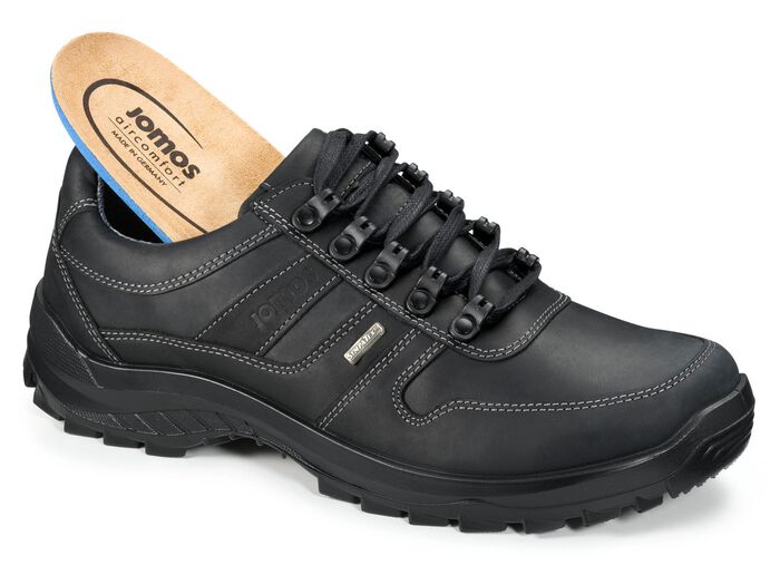 Schn&uuml;rschuh mit Sympatex-Klimamembrane SCHWARZ