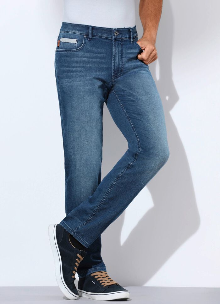 Jogg-Denim-Jeans von &laquo;Francesco Botti&raquo; in 2 Farben 