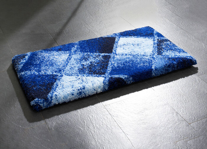 Traumhafte Badgarnitur in Supersoft-Qualität BLAU