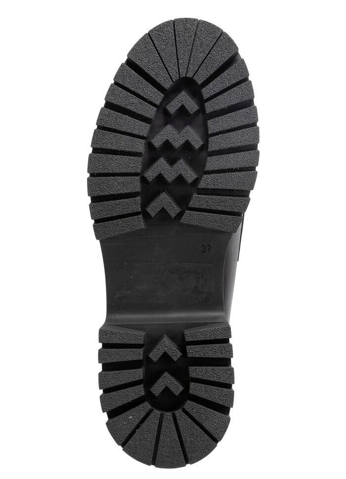 ELENA EDEN Loafer mit Metallschmuck SCHWARZ