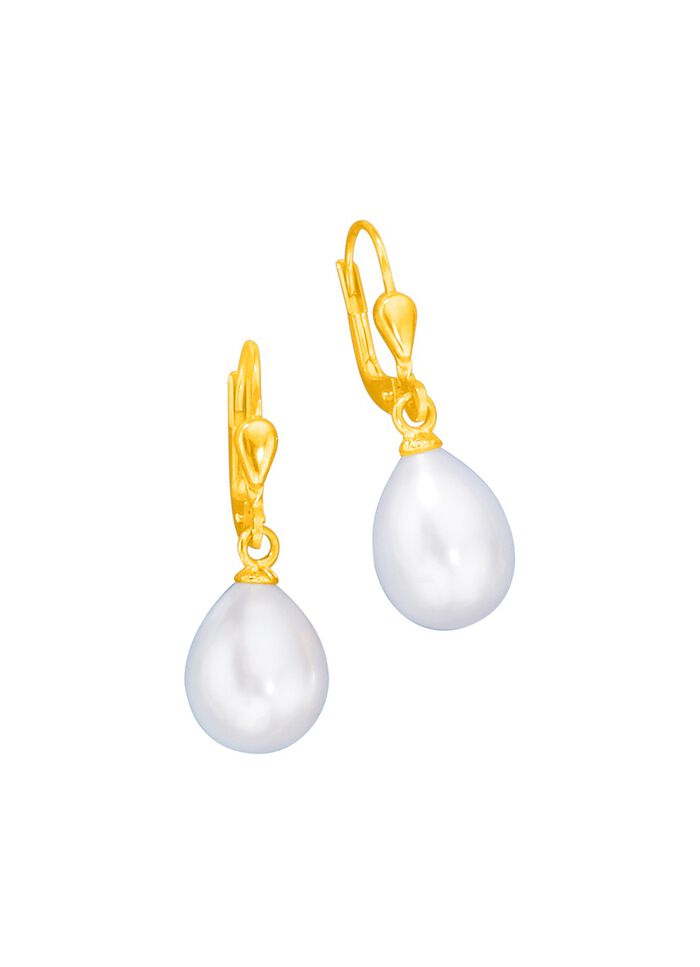 Ohrringe mit S&uuml;sswasser-Zuchtperlen 