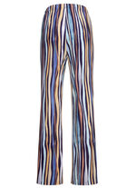 Hose in aparter Streifendessinierung MARINE-BUNT