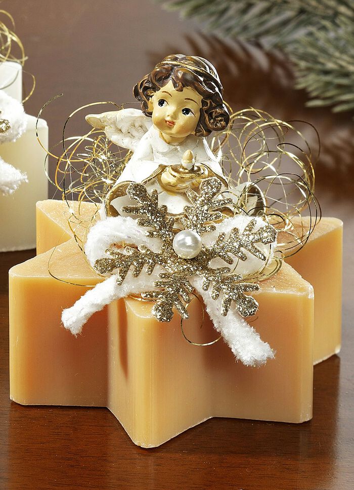 Seife in Sternform aus Schafmilch BRAUN