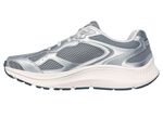 SKECHERS, sportliche Damen-Sneaker, mit herausnehmbarem Fussbett SILBER-GRAU