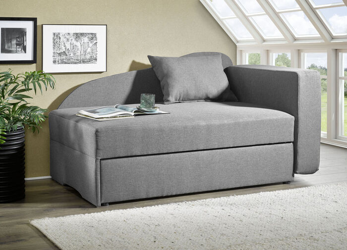 Schlafsofa mit Bonnellfederung GRAU