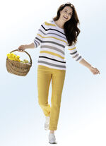 Pullover aus Bändchengarn 