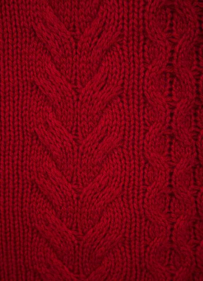 Pullover mit Schurwolle und Kaschmir 