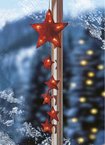 Sternhänger mit Beleuchtung 