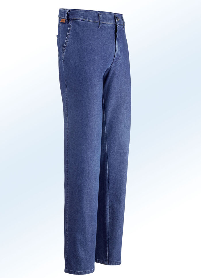 «Francesco Botti»-Jeans in 3 Farben JEANSBLAU