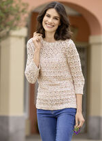 Pullover aus hochwertigem Multicolor-Effektgarn 