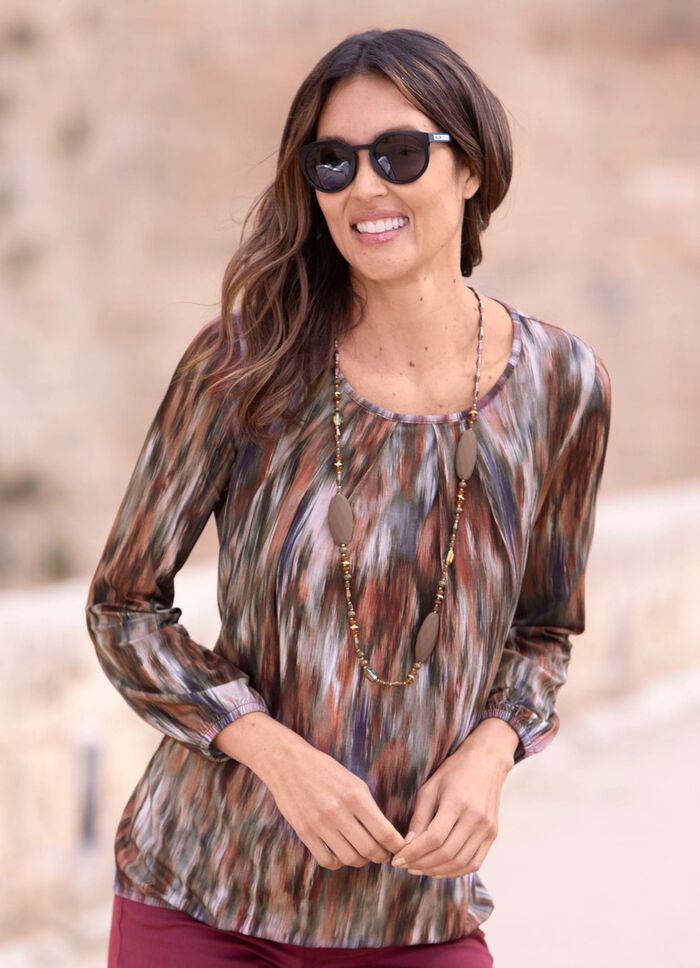 Shirt mit rundem Halsausschnitt  