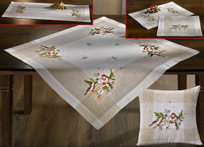 Tisch- und Raumdekoration, Kissenbezug mit Reissverschluss 