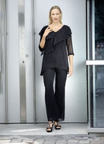 Kombination, 2 tlg. mit funkelnden Zierperlen 