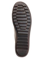 ELENA EDEN Schn&uuml;rschuh mit Seitenrei&szlig;verschluss KIESEL