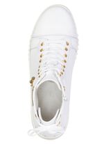 ELENA EDEN, sytlische Damen-Boots, Weite H, mit herausnehmbarem Fussbett WEISS