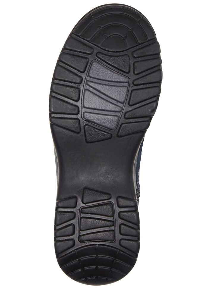 ELENA EDEN Schn&uuml;rschuh aus teilweise gepr&auml;gtem Nubukleder 