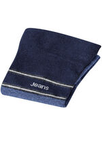 Fünferpack Socken mit druckfreiem Bund 3X MARINE-JEANSBLAU, 2X JEANSBLAU-MARINE
