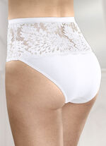 Viererpack Slips mit elastischer Spitze 