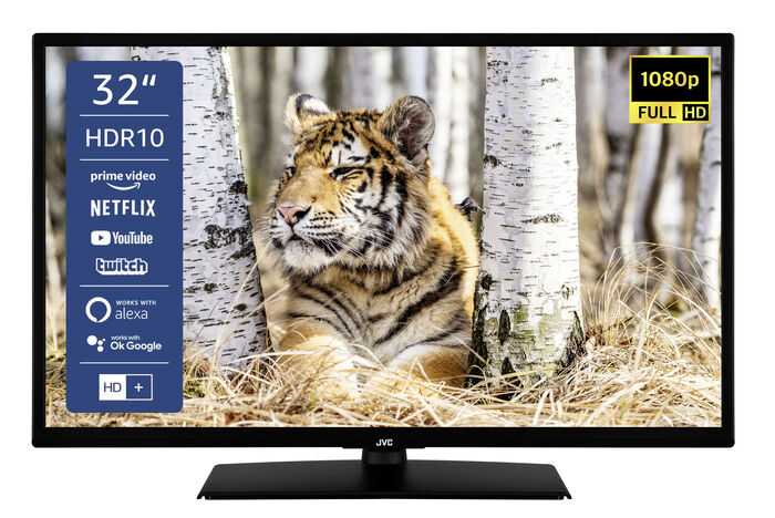 JVC LT-32VF5157 LED-Fernseher mit Full-HD-Auflösung 