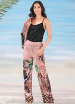 Laurina Hose mit farbbrillantem Druckdessin 