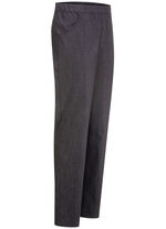 «Klaus Modelle»-Edel-Schlupfjeans mit Gummibund in 2 Farben ANTHRAZIT