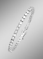 Armband aus glänzendem Messing SILBER