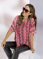 Topmodische Poncho-Tunika