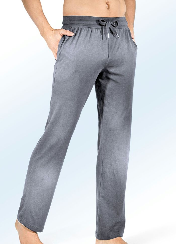 Zweierpack Pyjama- und Freizeithosen, lang, mit Durchzugsband und Seitentaschen 