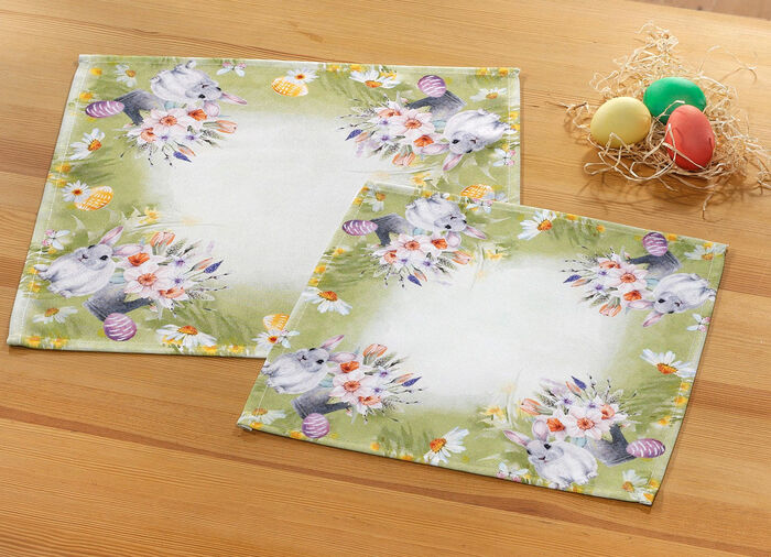 Stimmungsvolle Wohn-Accessoires GRÜN-BUNT