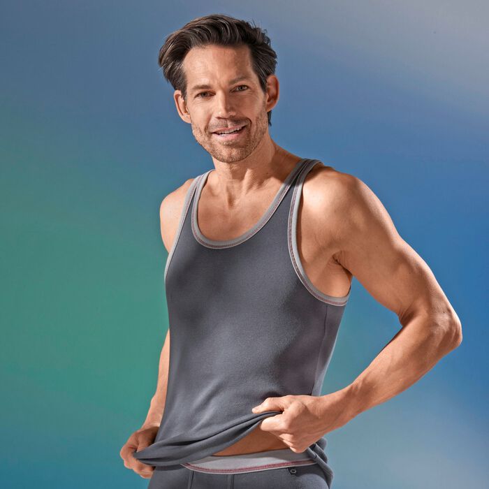 Pfeilring, Dreierpack Sportjacken aus Feinripp, grafit 