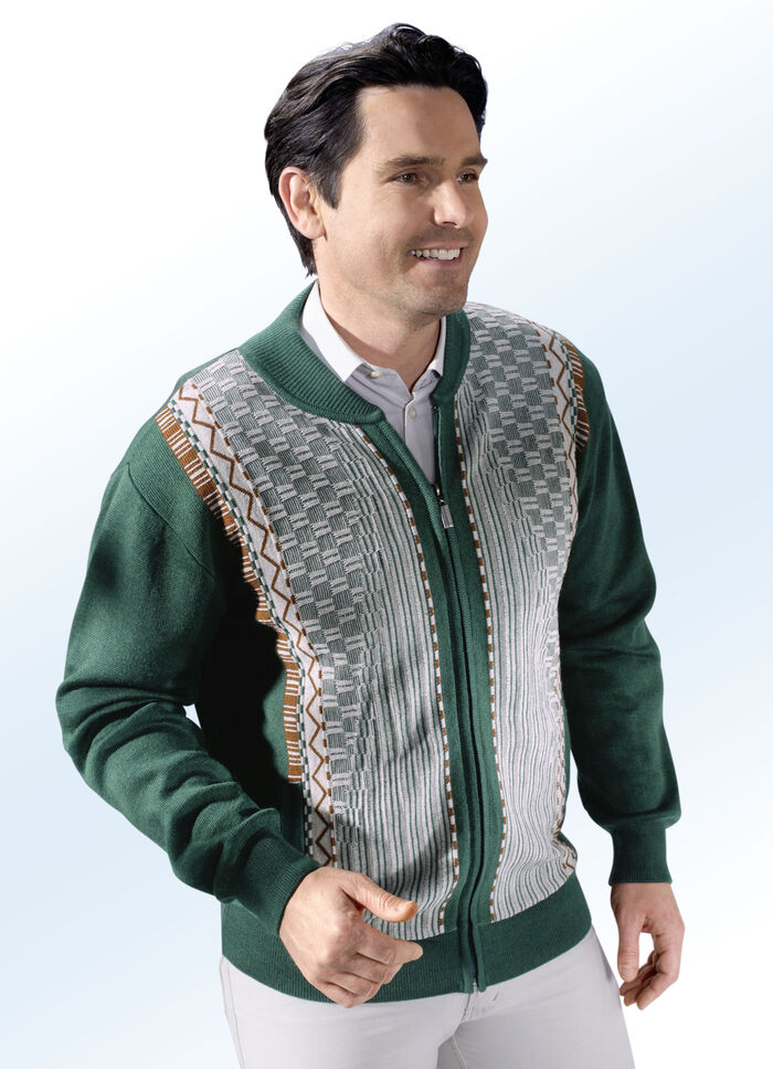 Jacke mit zwei Schubtaschen 