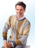 Rundhalspullover in 3 Farben MAISGELB