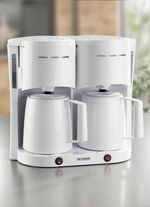 Severin Thermo-Duo-Kaffeemaschine WEISS