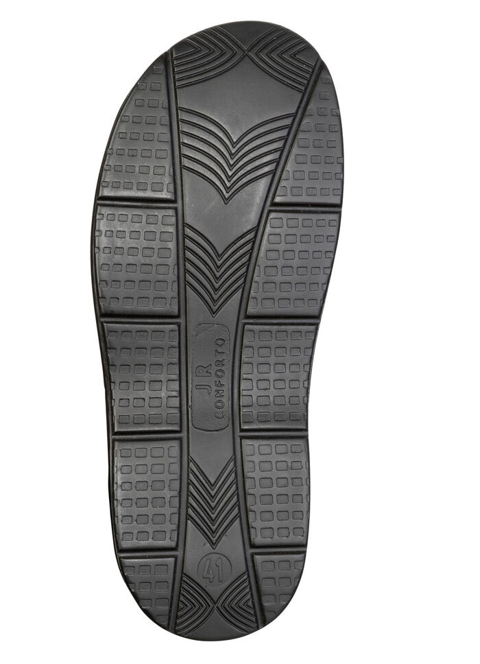 Gemini, klassische Herren-Sandalen, mit Klettverschluss SCHWARZ