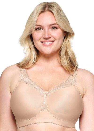 Glamorise St&uuml;tz-BH mit Spitzenbesatz 