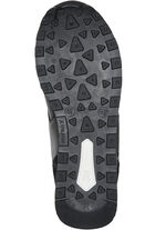 Schnür-Sneaker mit herausnehmbarem Textilfussbett SCHWARZ