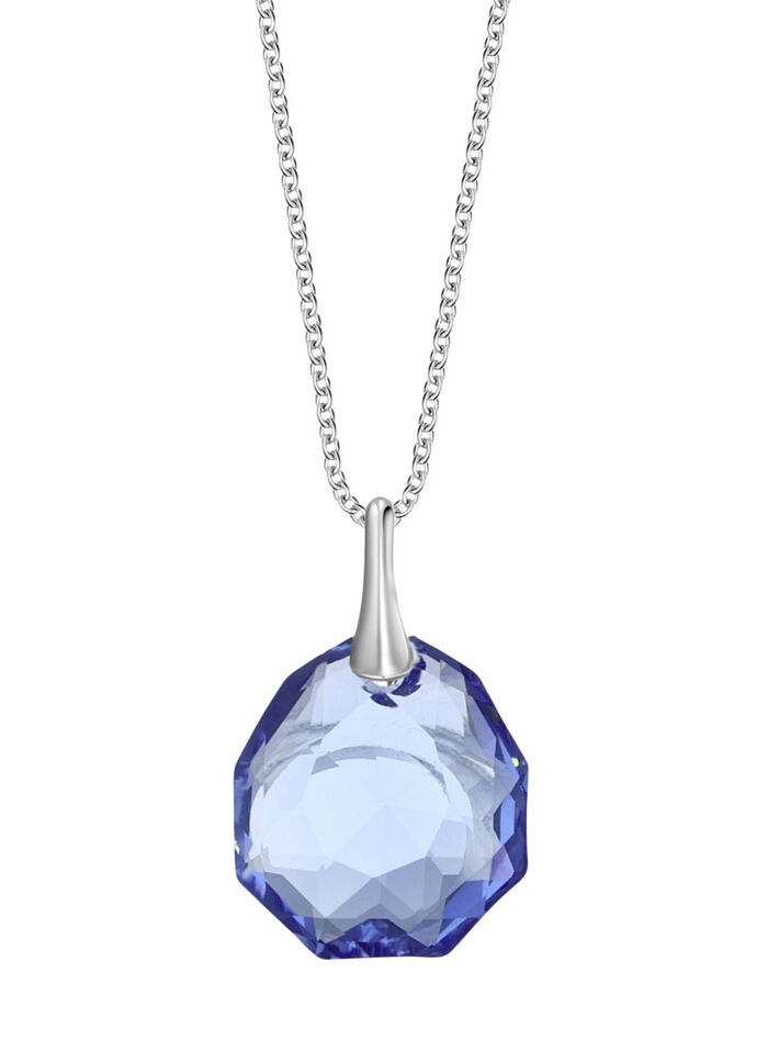 Anhänger mit Swarovski®-Kristall und Ankerkette 